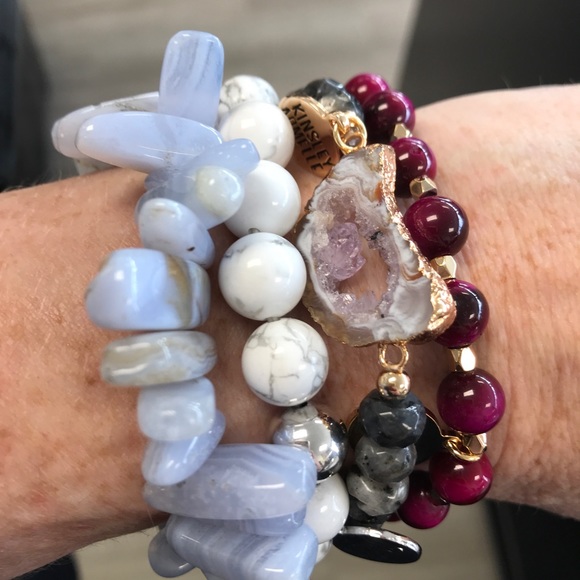 NEW Kinsley Armelle Silver Pepper Bracelet - Picture 4 of 5